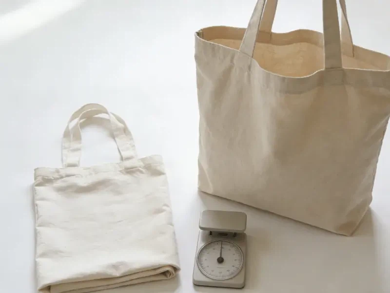 Tygpåsar i bomull vs tygpåsar i canvas: material, hållbarhet, viktkapacitet och jämförda priser
